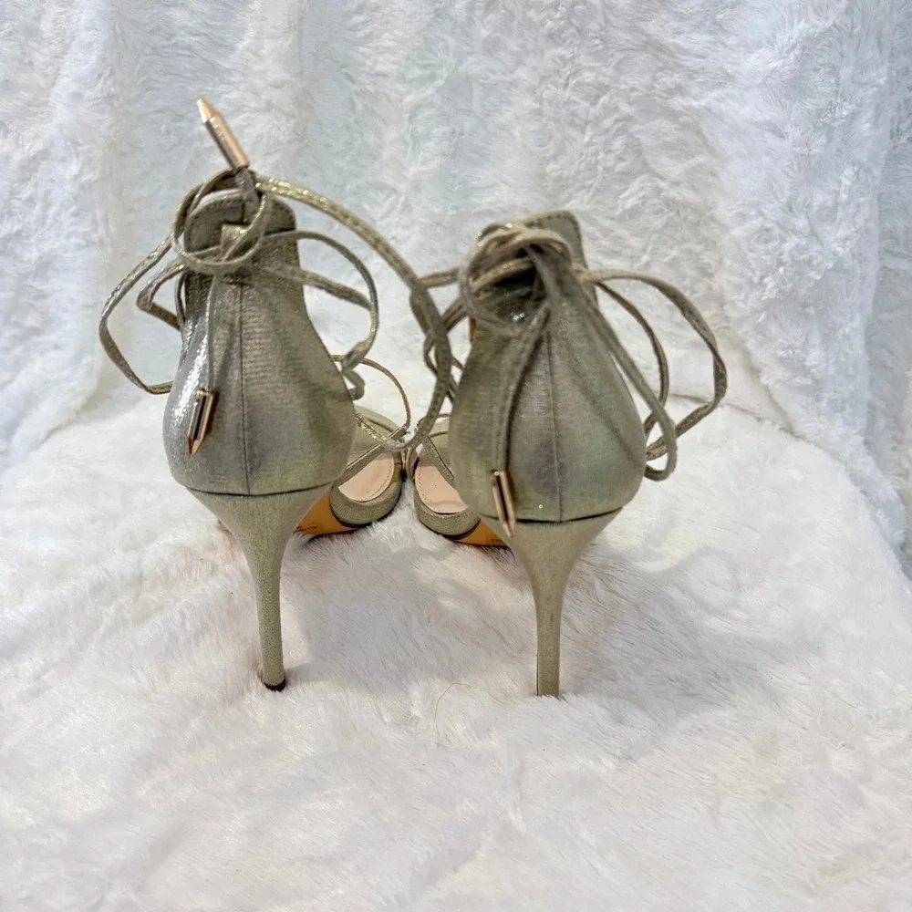 Lulus metallic gold